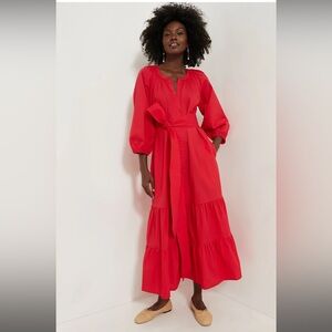 Tuckernuck Red Lyles dress
